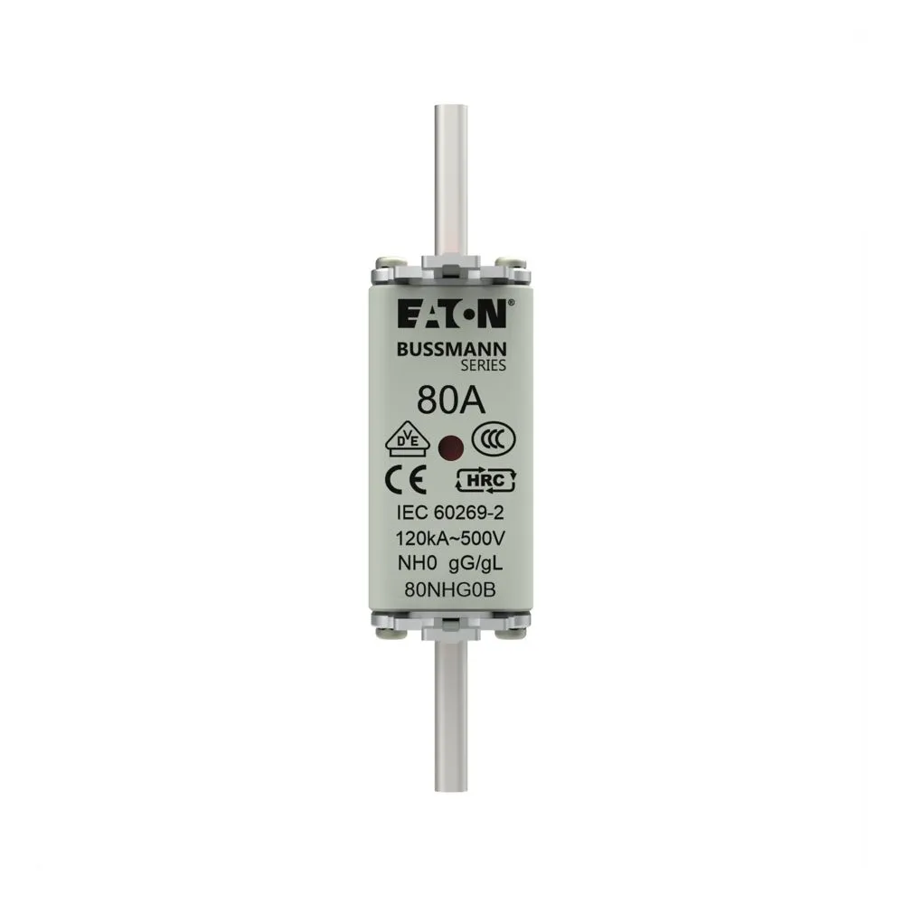 Eaton Electric NH-SICHERUNG 80 A 500 V GG/GL GRÖSSE 0 Pic_1