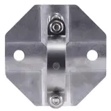 Messgerätehalter für Wand und 2-Rohr