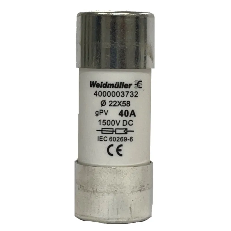 Weidmüller FUSE WSFL 22X58 40A 1K5V GPV Pic_1