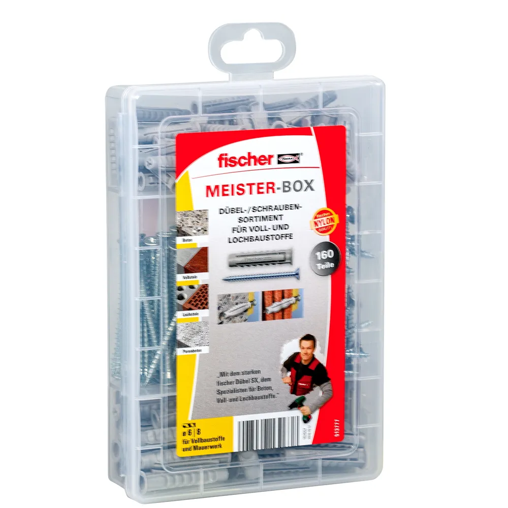 Fischer fischer MEISTERBOX SX Plus DÜBEL/SCHRAUBEN Pic_2