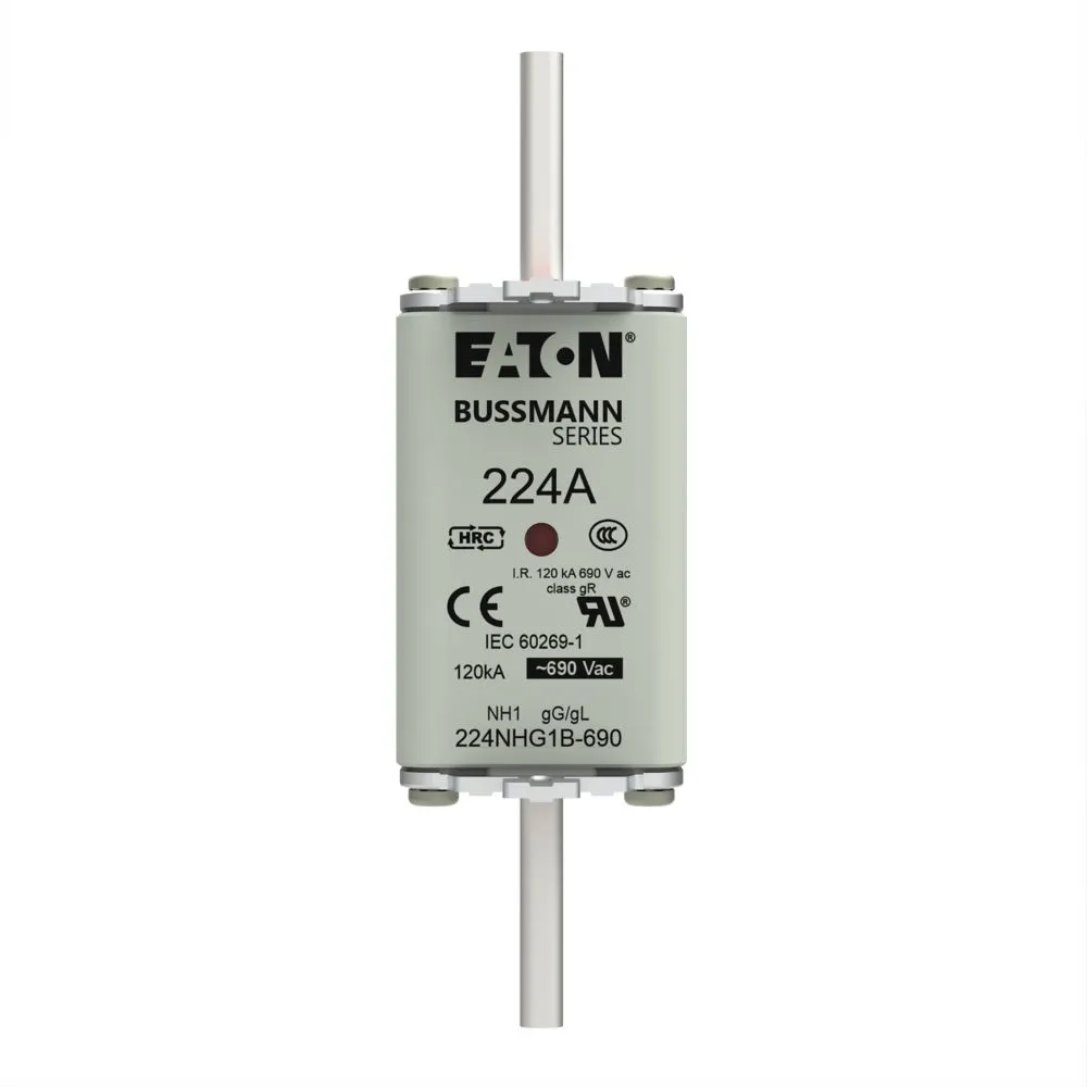Eaton Electric NH FUSE 224A 690V gG SIZE 1 DUAL IND Pic_2