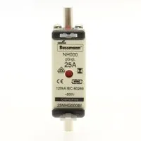 Eaton Electric NH FUSE 25A 500V SIZE 000 GG IMGL Pic_4