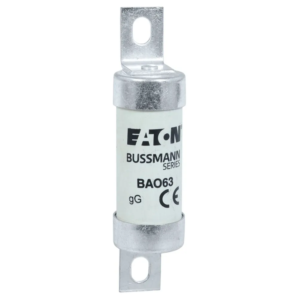 Eaton Electric 63AMP 500V AC BS88 gG Sicherung Pic_1