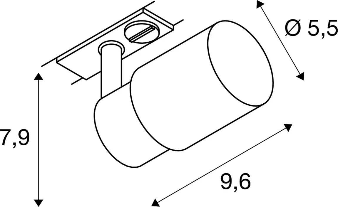 Slv PURI 2.0 Tube 1Ph. GU10 weiß/weiß Pic_2