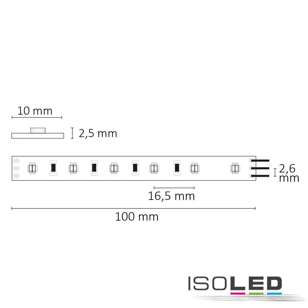 ISOLED LED SIL830/860-Flexband, 24V, 9,6W, IP20 Pic_1