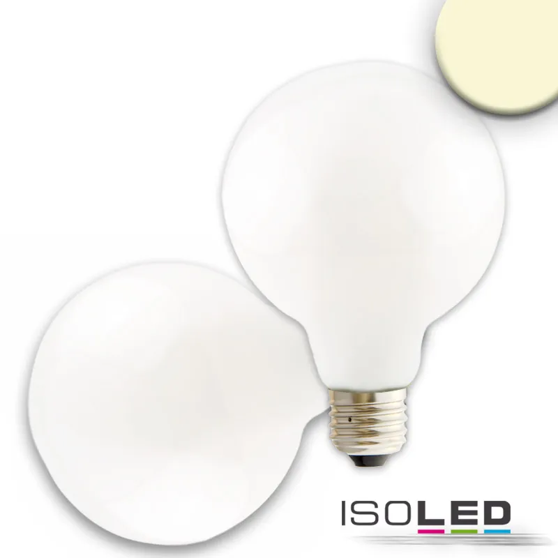 ISOLED E27 LED Globe G95, 8W Pic_2