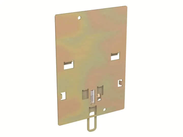 Abb KIT DIN50022 XT2 3p PLATE DIN Pic_1