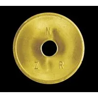 Nzr Wertmarke Standard, Messing, gelocht Pic_4