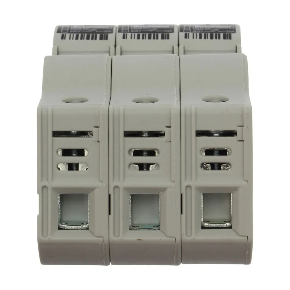 Eaton Electric 3Pole 30A 600V MFH For 10X38 Class CC Pic_3