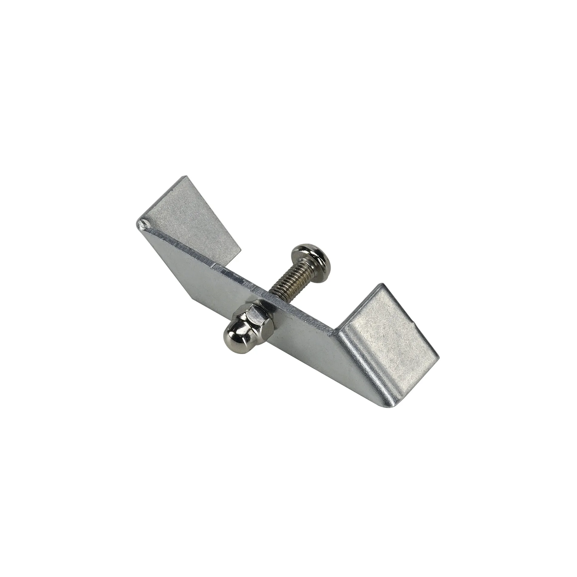 Slv 1~ E-Schiene Haltebügel nickel Pic_1