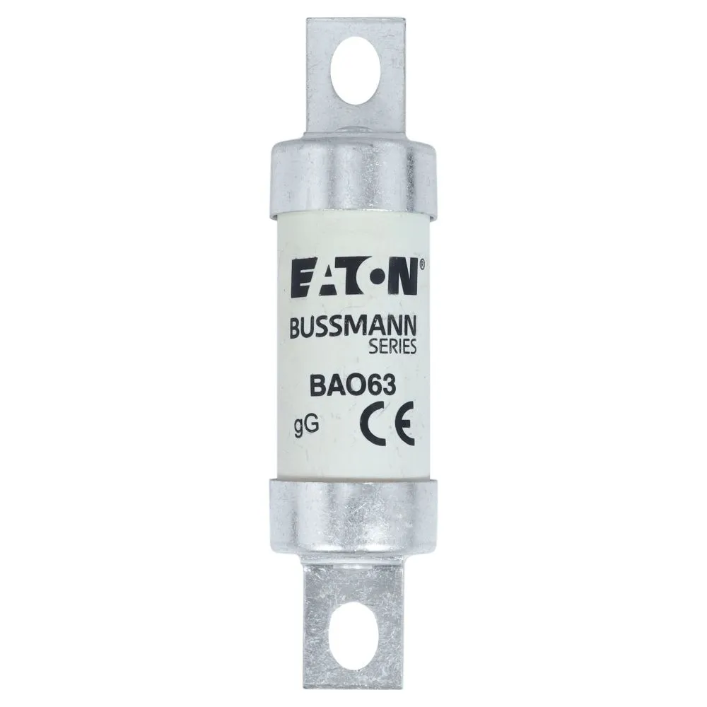 Eaton Electric 63AMP 500V AC BS88 gG Sicherung Pic_3