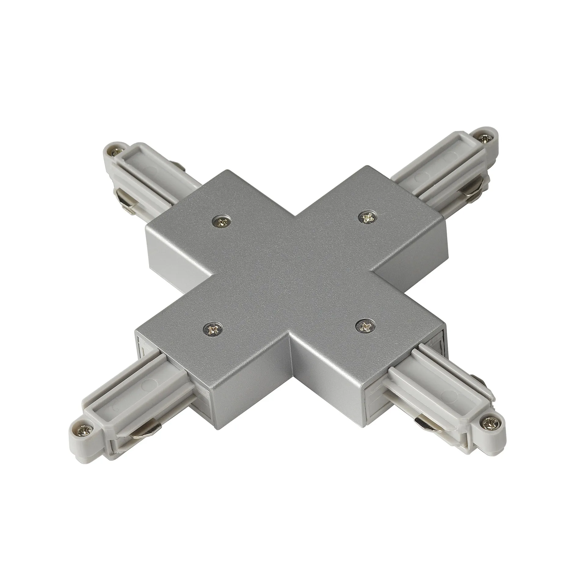 Slv 1~ A-Schiene X-Verbinder grau Pic_1