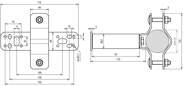 Dehn + Söhne WB D40.50 SE WA110 V2A Pic_2