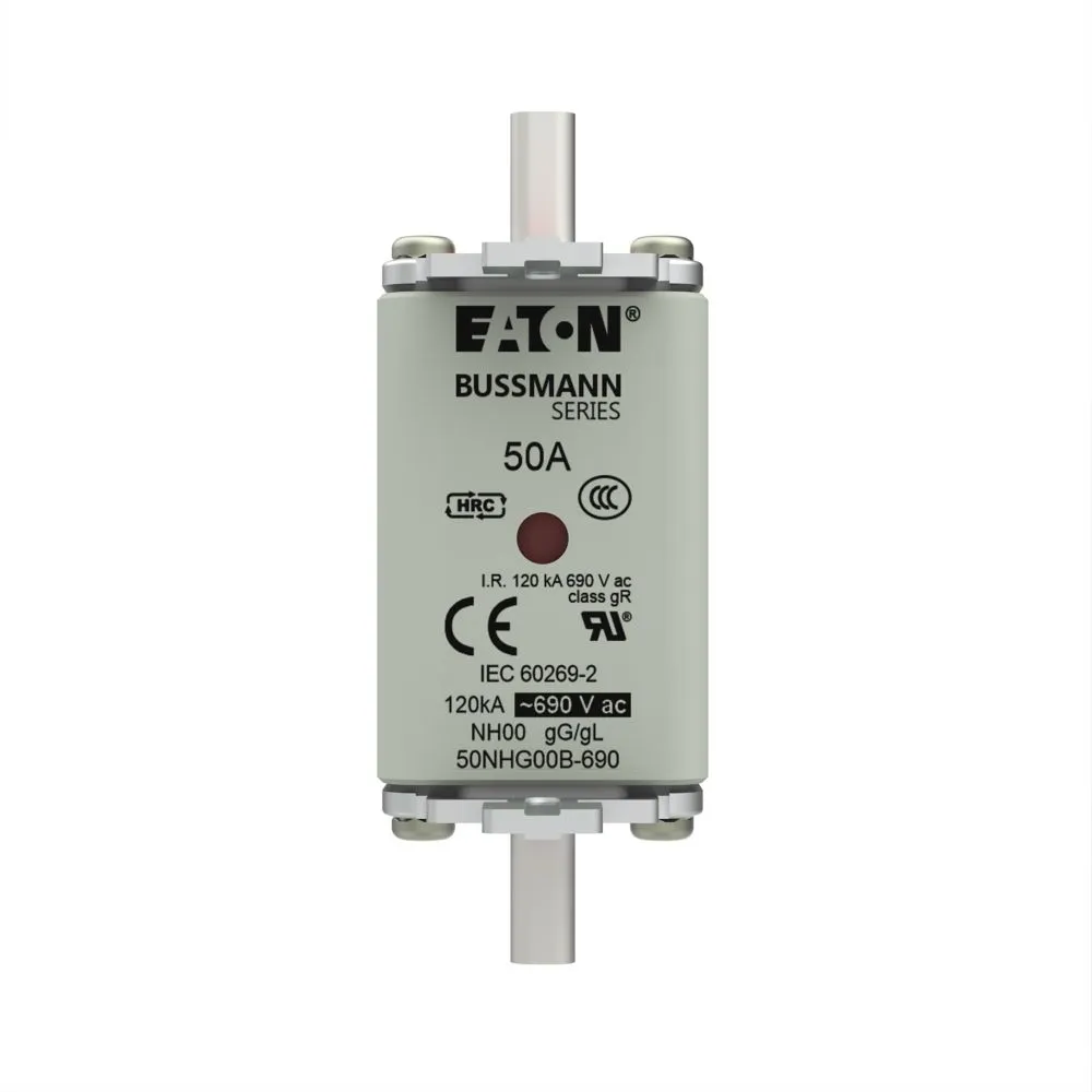 Eaton Electric NH FUSE 50AMP 690V gG SIZE 00 DUAL IND Pic_2