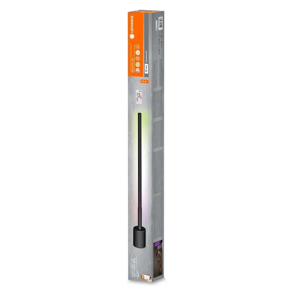 Ledvance SMART+ Wifi Floor Corner Black SLIM RGB + TW + RC Pic_1