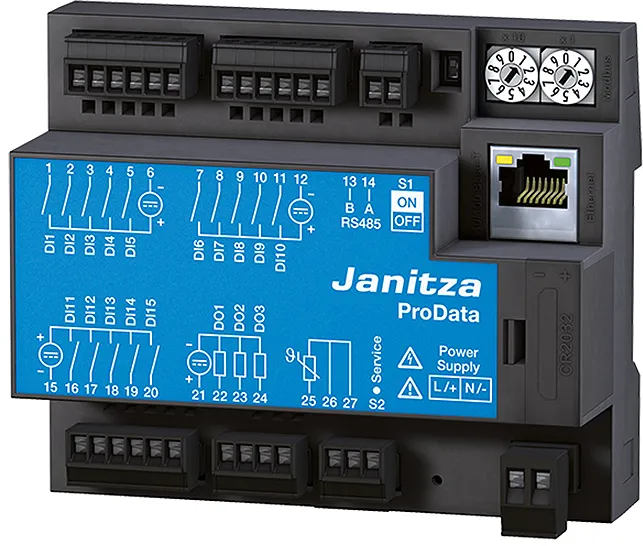 Janitza Zubehör: ProData® S0-Modul Pic_2