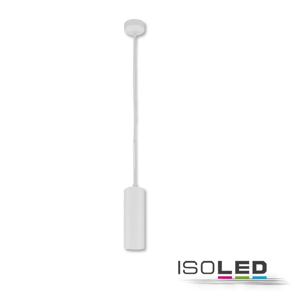 ISOLED Pendelleuchte 130 GU10, rund, weiß Pic_2