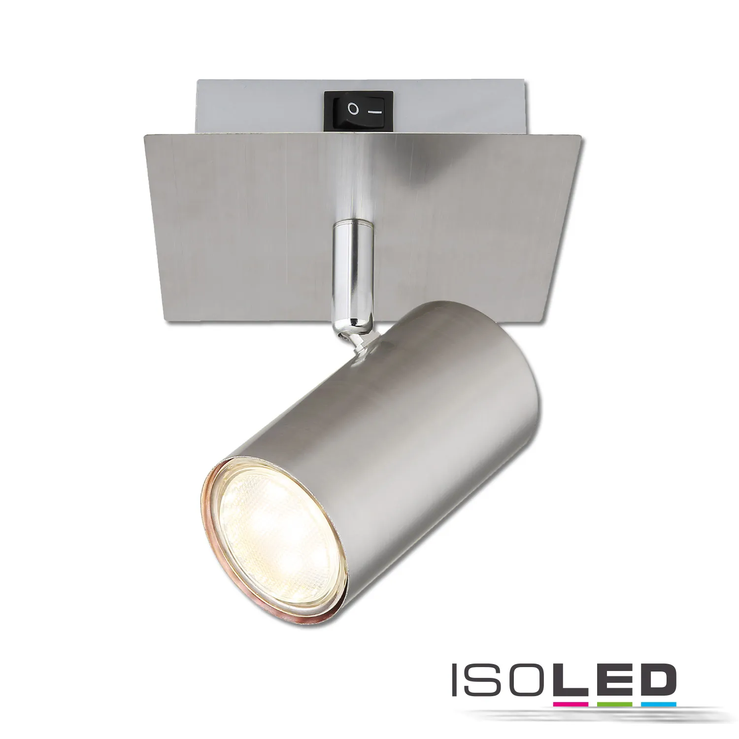 ISOLED Wandleuchte nickel matt, mit Pic_2