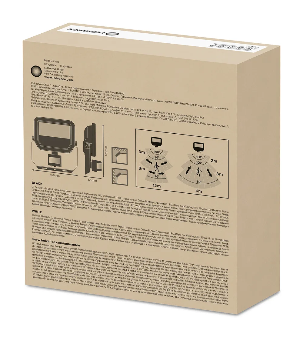 LEDVANCE GMBH FL PFM 20 W 3000 K SYM 100 S BK Pic_2