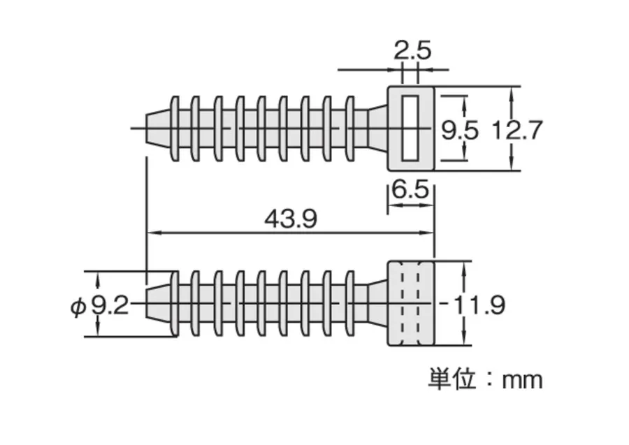 Hellermanntyton LOK01-PA6HIR-BK (100) Pic_3