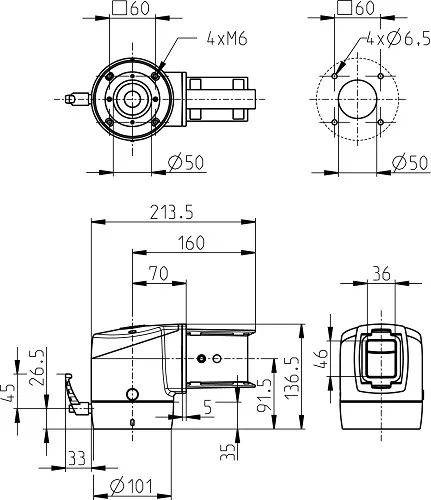 Bernstein WINKELKUPPLUNG RAL9006 Pic_1