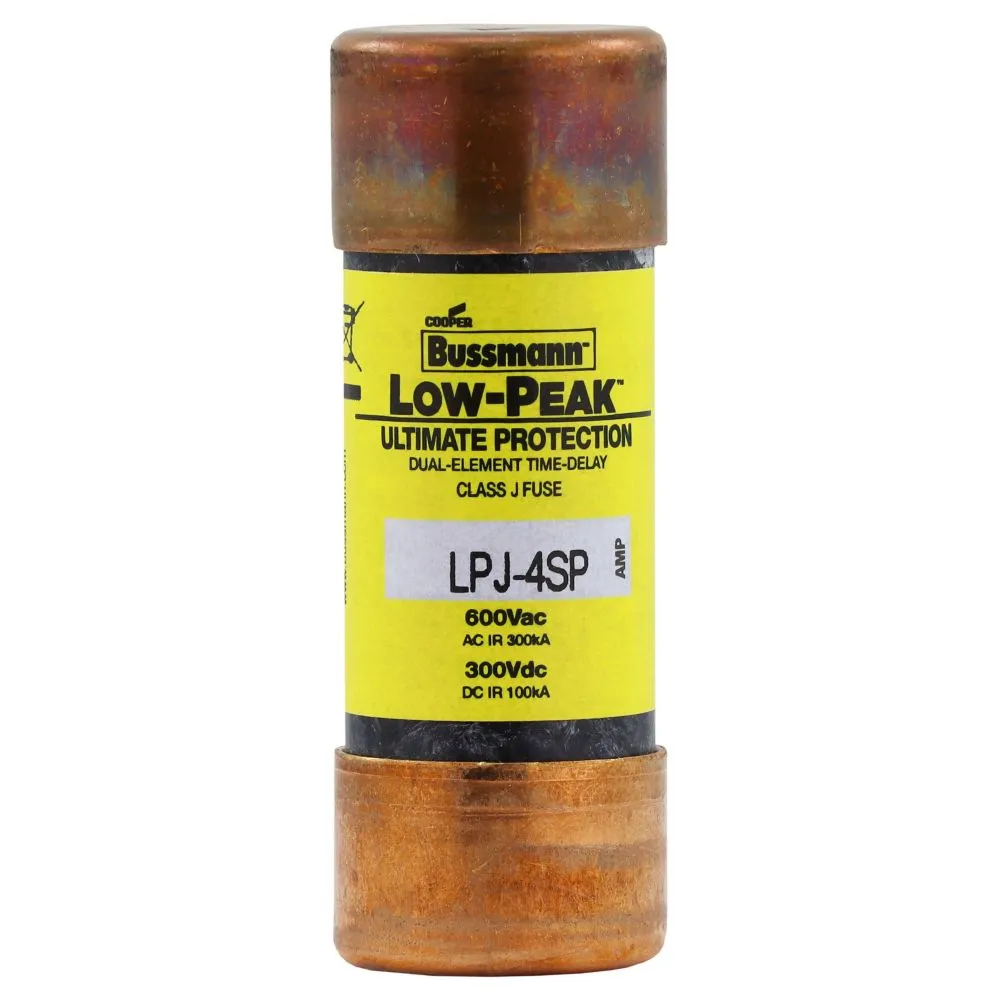 Eaton Electric LOW-PEAK CLASS J T/D LPJ-4SP Pic_1
