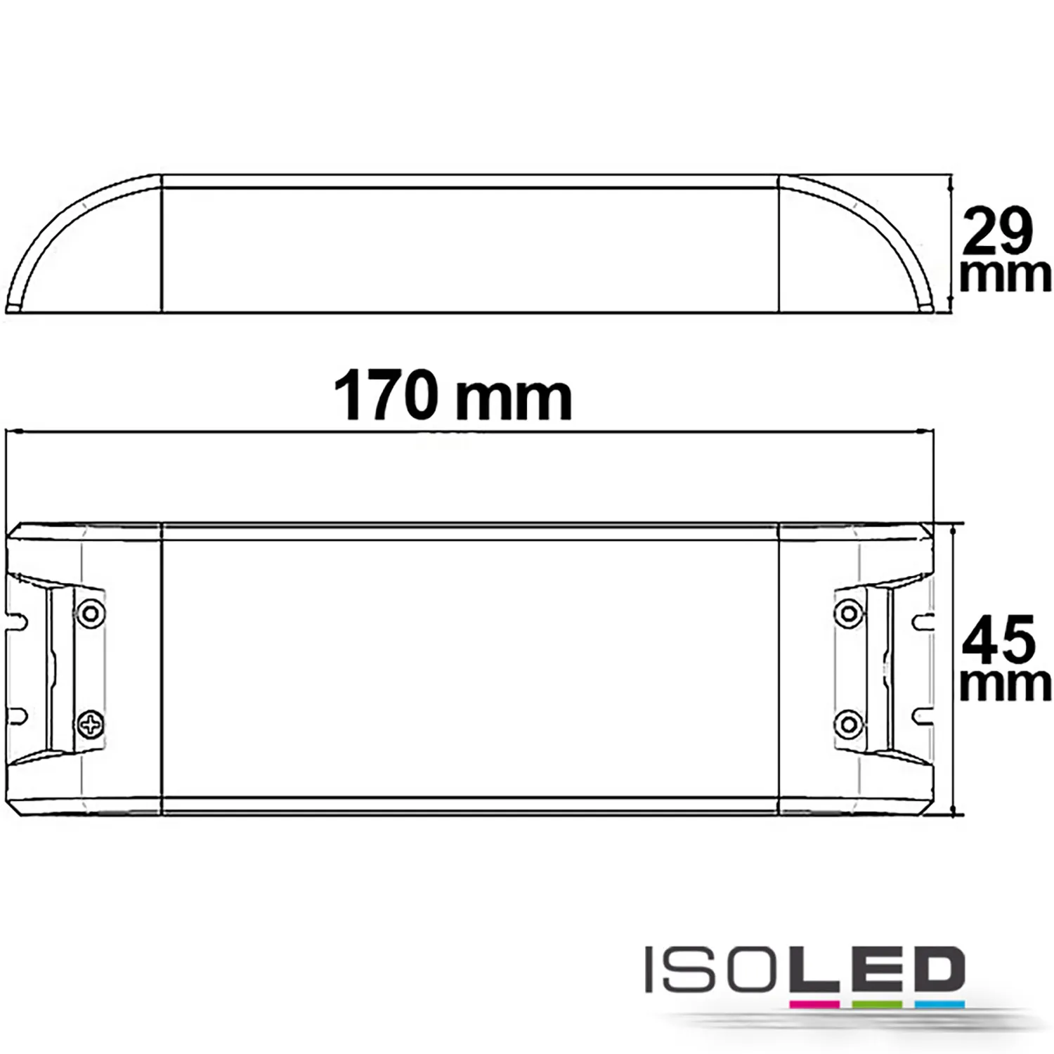 ISOLED LED Trafo 24V/DC, 0-75W, SELV Pic_2