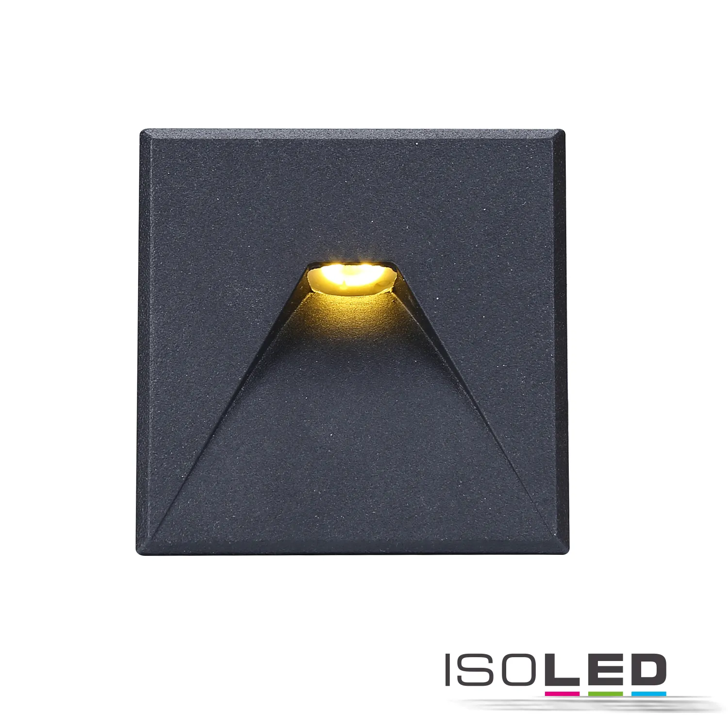 ISOLED Cover Aluminium eckig 2 schwarz Pic_2