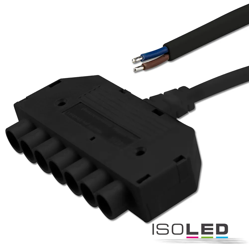 ISOLED Mini-Plug 6-fach Verteiler female Pic_2