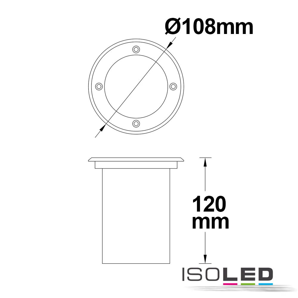 FIAI Handels GmbH Bodeneinbaustrahler für GU10 Pic_2