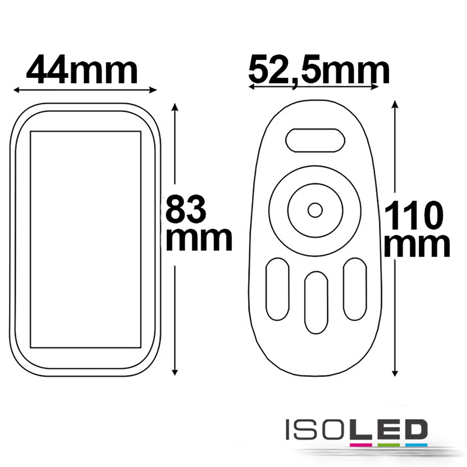 ISOLED Wireless Touch RGB PWM-Dimmer Pic_1
