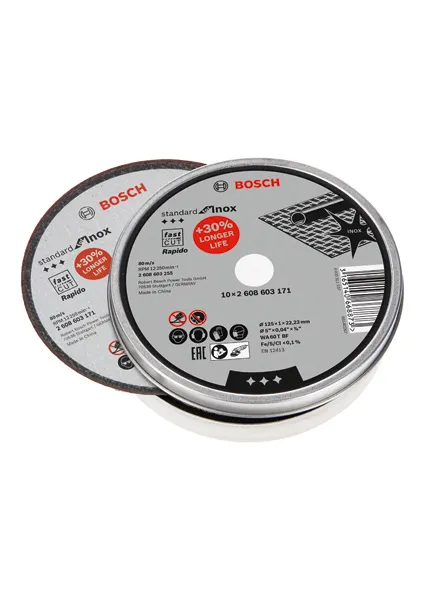 Bosch Trennscheibe gerade Standard for Inox - Rapido Pic_4