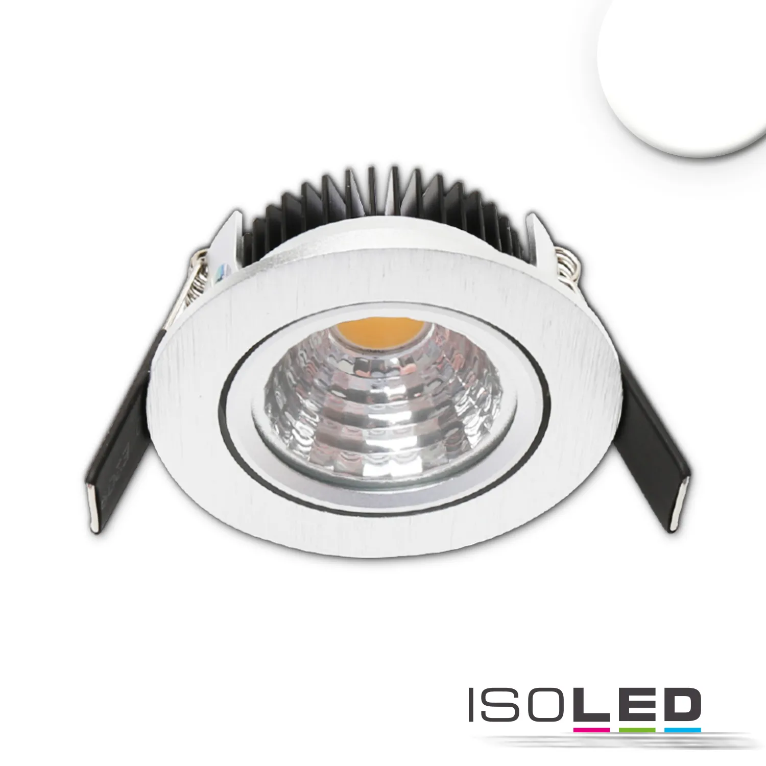 ISOLED LED Einbauleuchte Sys68 MiniAMP alu Pic_2