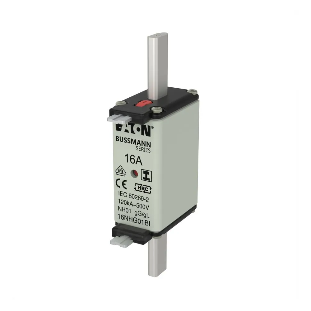 Eaton Electric NH FUSE 16A 500V GL/GG SIZE 01 Pic_1
