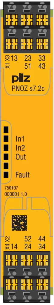 Pilz PNOZ s7.2 C 24VDC 4 n/o 1 n/c expand Pic_1