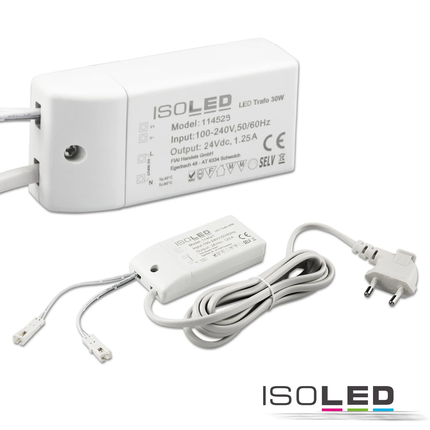 ISOLED LED Trafo MiniAMP 24V/DC, 0-30W Pic_2