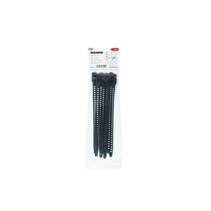 Hellermanntyton SOFTFIX M-TPU-BK (8) Pic_1