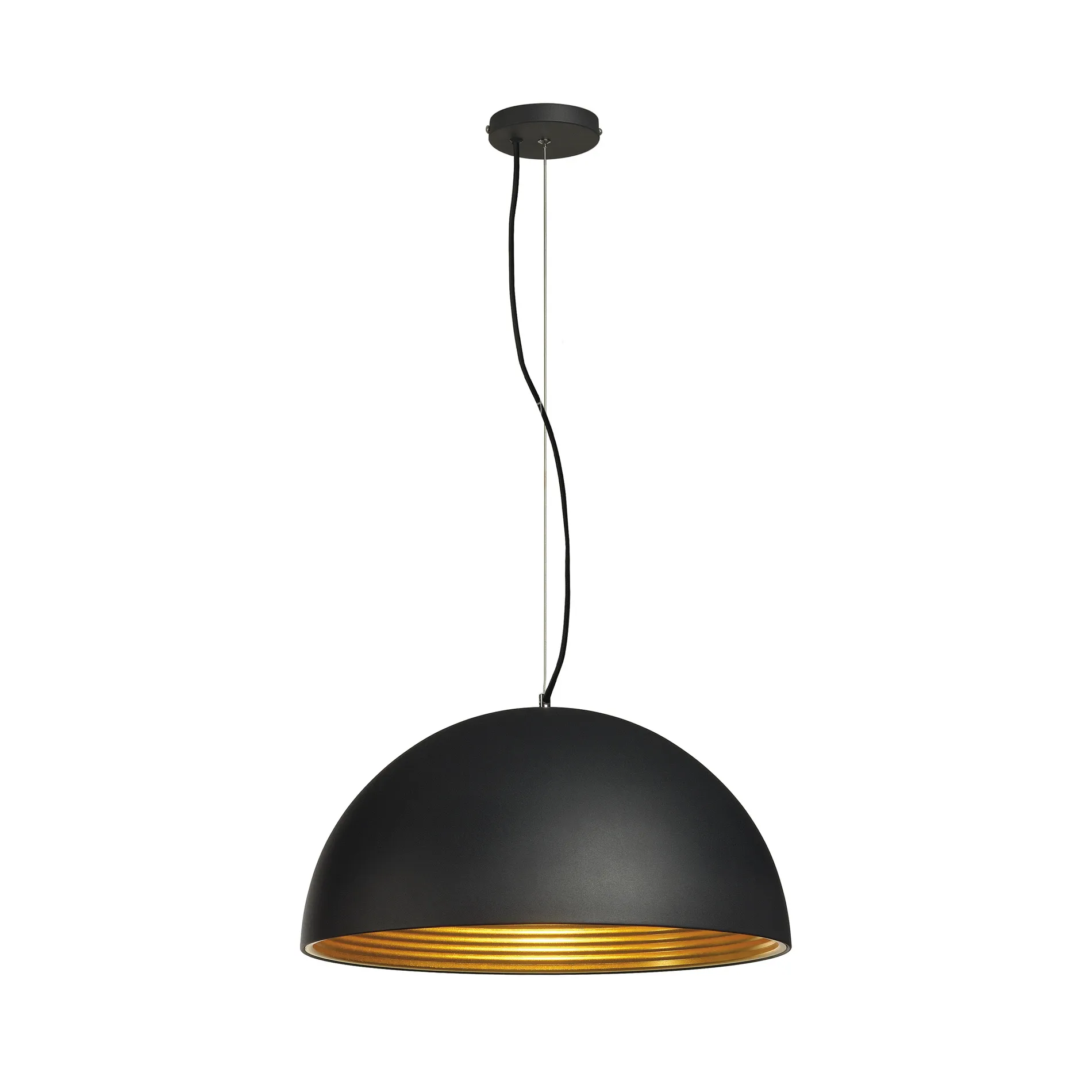 SLV ELEKTRONIK GMBH FORCHINI M 50 PD E27 schwarz/gold SUB Pic_1