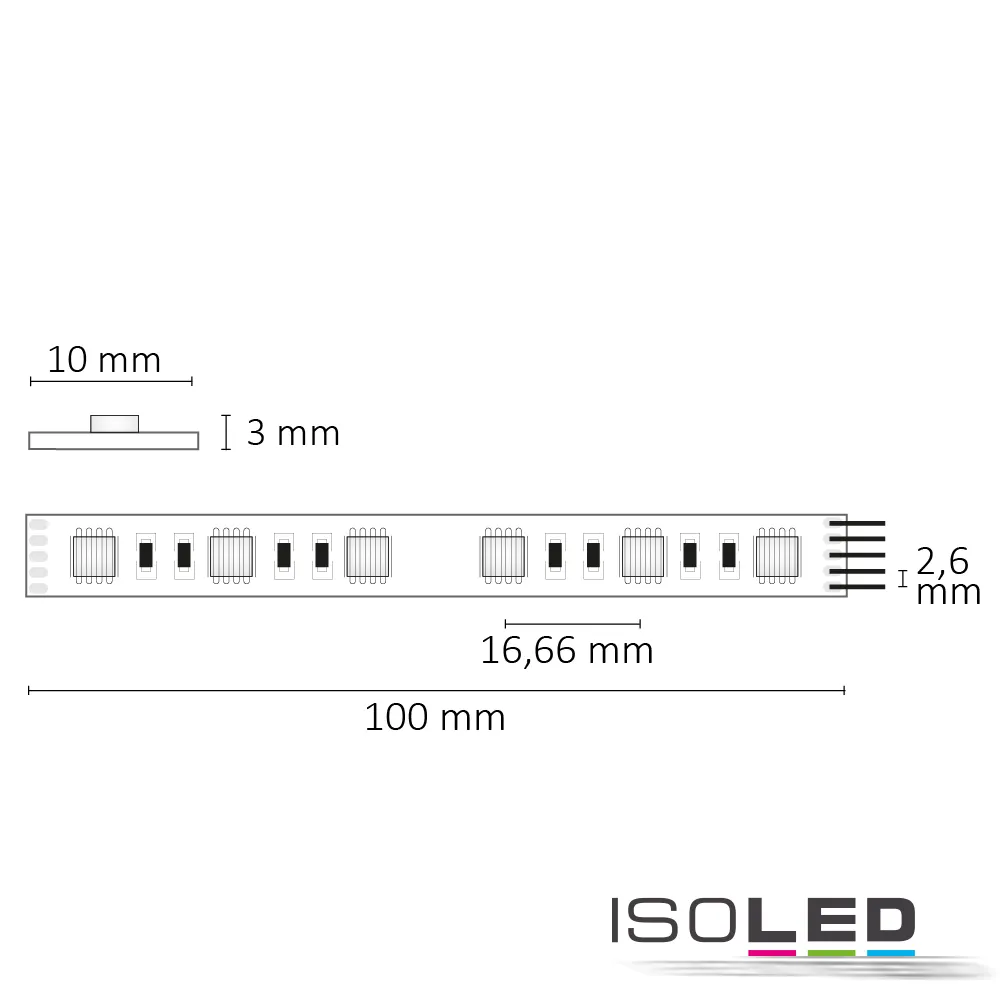ISOLED LED SIL RGB+WW Flexband, 24V Pic_1