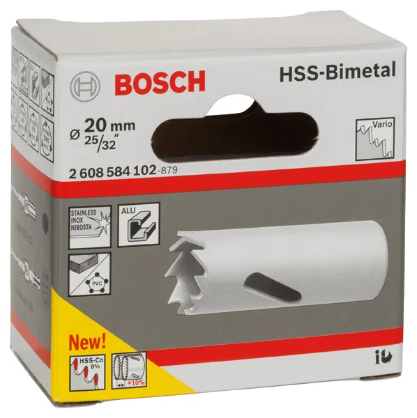 BOSCH ROBERT POWER TOOLS GMBH Lochsäge HSS-Bimetall für Standardadapter Pic_3