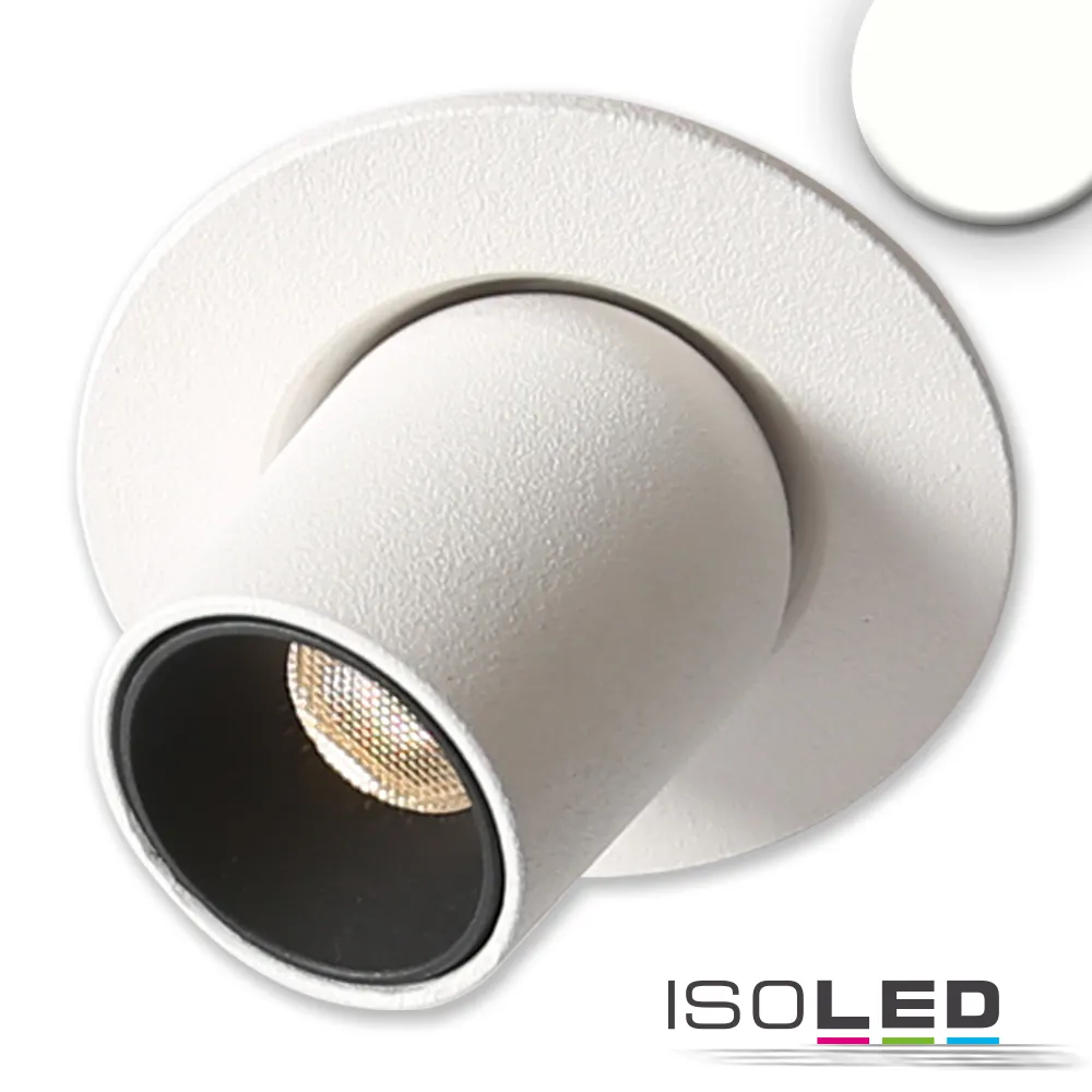 ISOLED LED Einbauleuchte Pipe MiniAMP weiß Pic_1