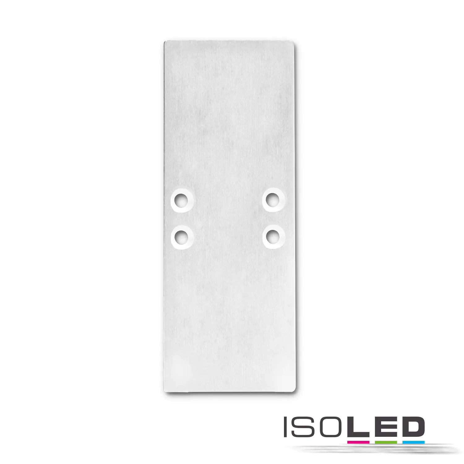 ISOLED Endkappe EC66 Aluminium silber Pic_1