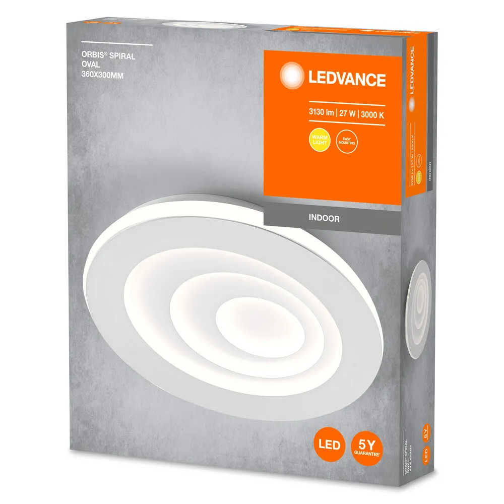Ledvance Orbis Spiral Oval 360mm 27W WT Pic_1