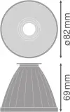 TRACK SP REFLECTOR D95 SP