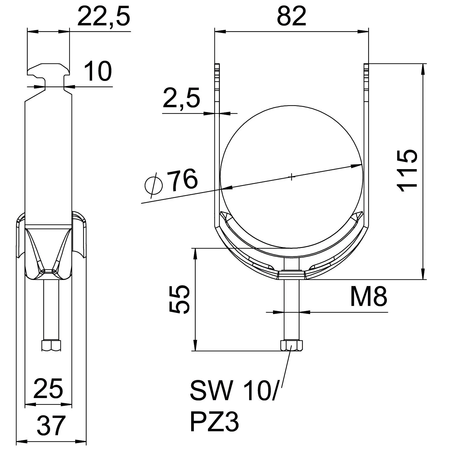 OBO Bettermann BS-H1-M-76 A4 Pic_1