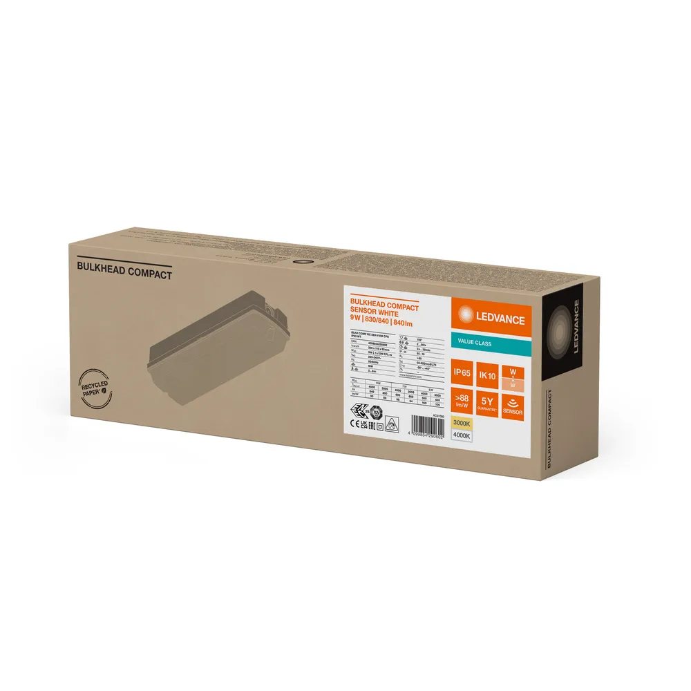 Ledvance BLKH COMP RC SEN V 8W CPS IP65 WT Pic_1
