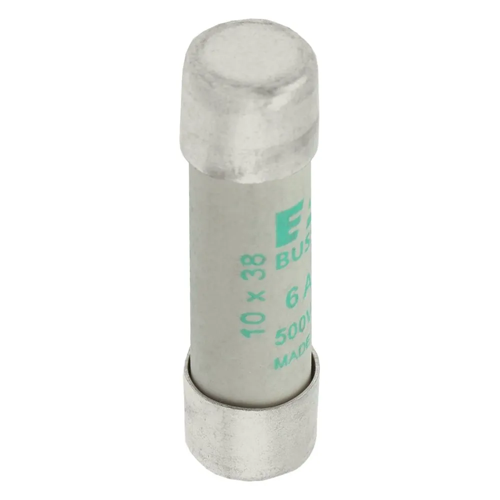 Eaton Electric CYLINDRICAL FUSE 10 x 38 6A AM 500V AC Pic_2