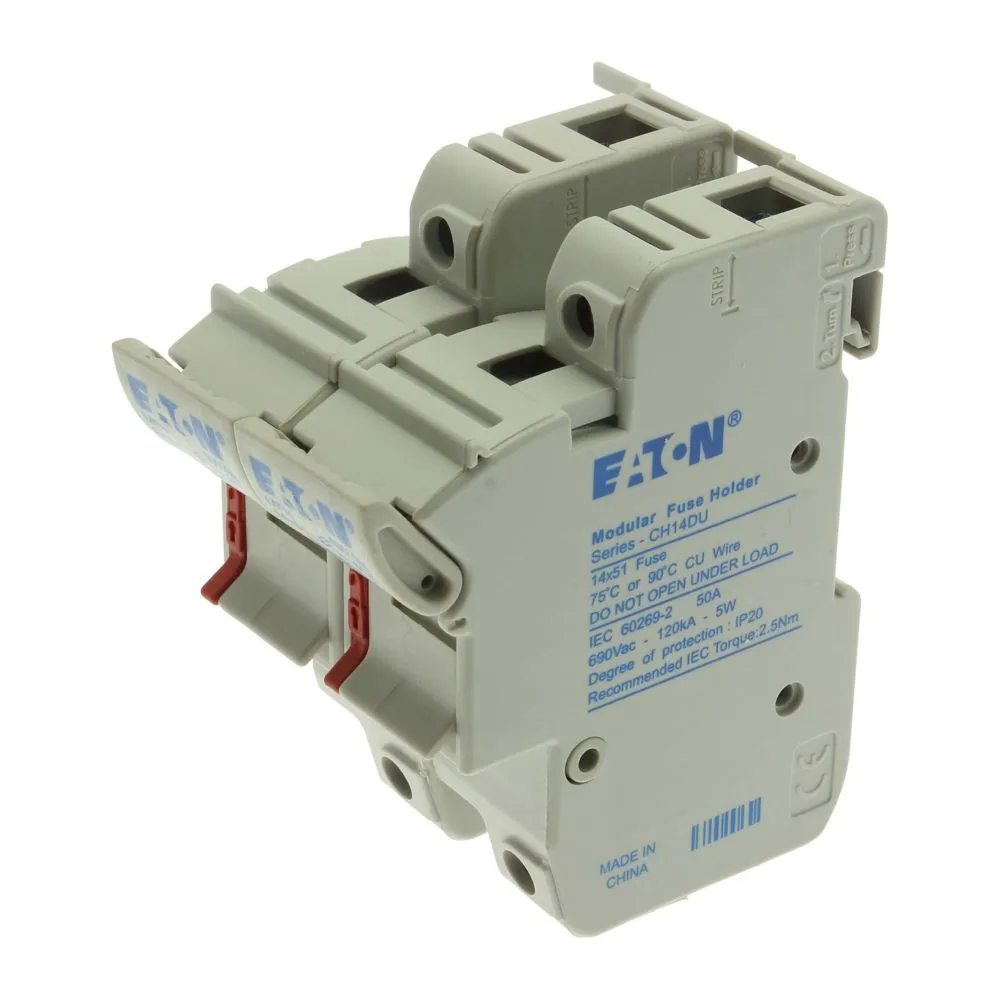 Eaton Electric 2P 14x51 Fuse Holder Pic_2