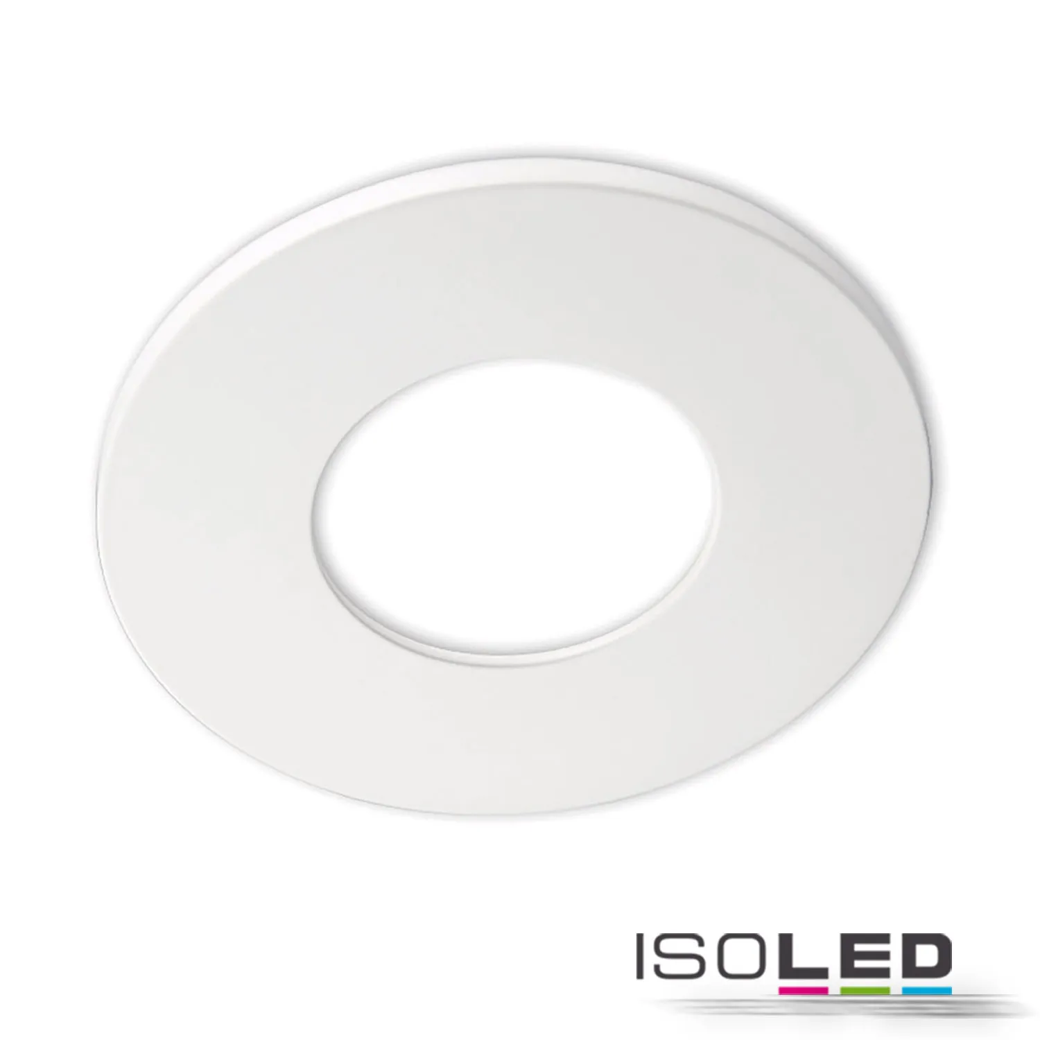 ISOLED Cover Aluminium rund weiß matt Pic_1