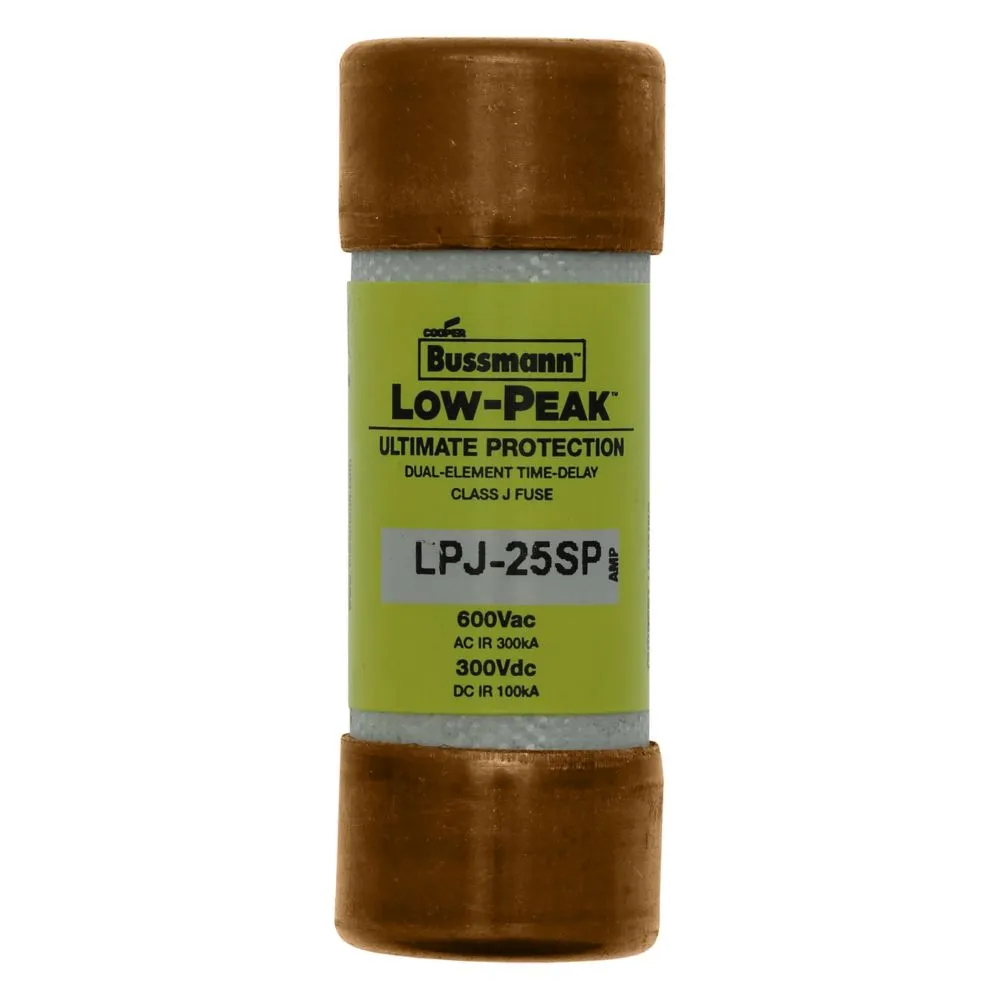 Eaton Electric LOW-PEAK CLASS J T/D LPJ-25SP Pic_1